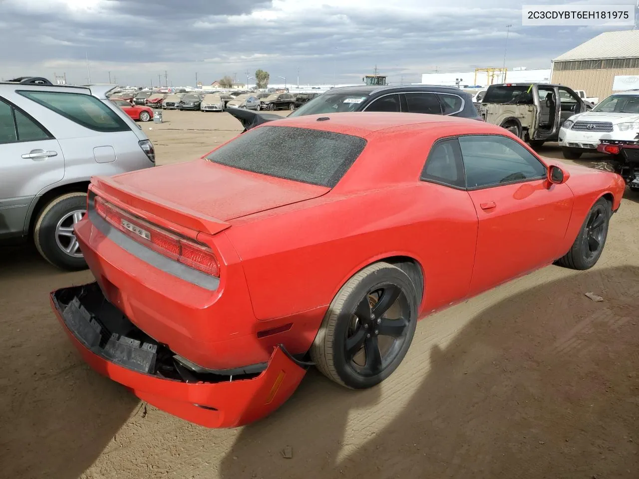 2014 Dodge Challenger R/T VIN: 2C3CDYBT6EH181975 Lot: 76812364