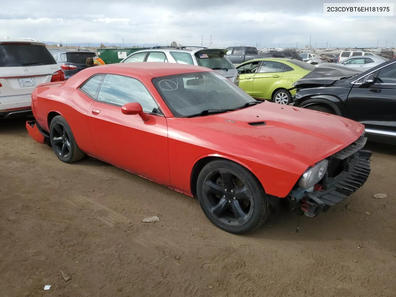 2014 Dodge Challenger R/T VIN: 2C3CDYBT6EH181975 Lot: 76812364