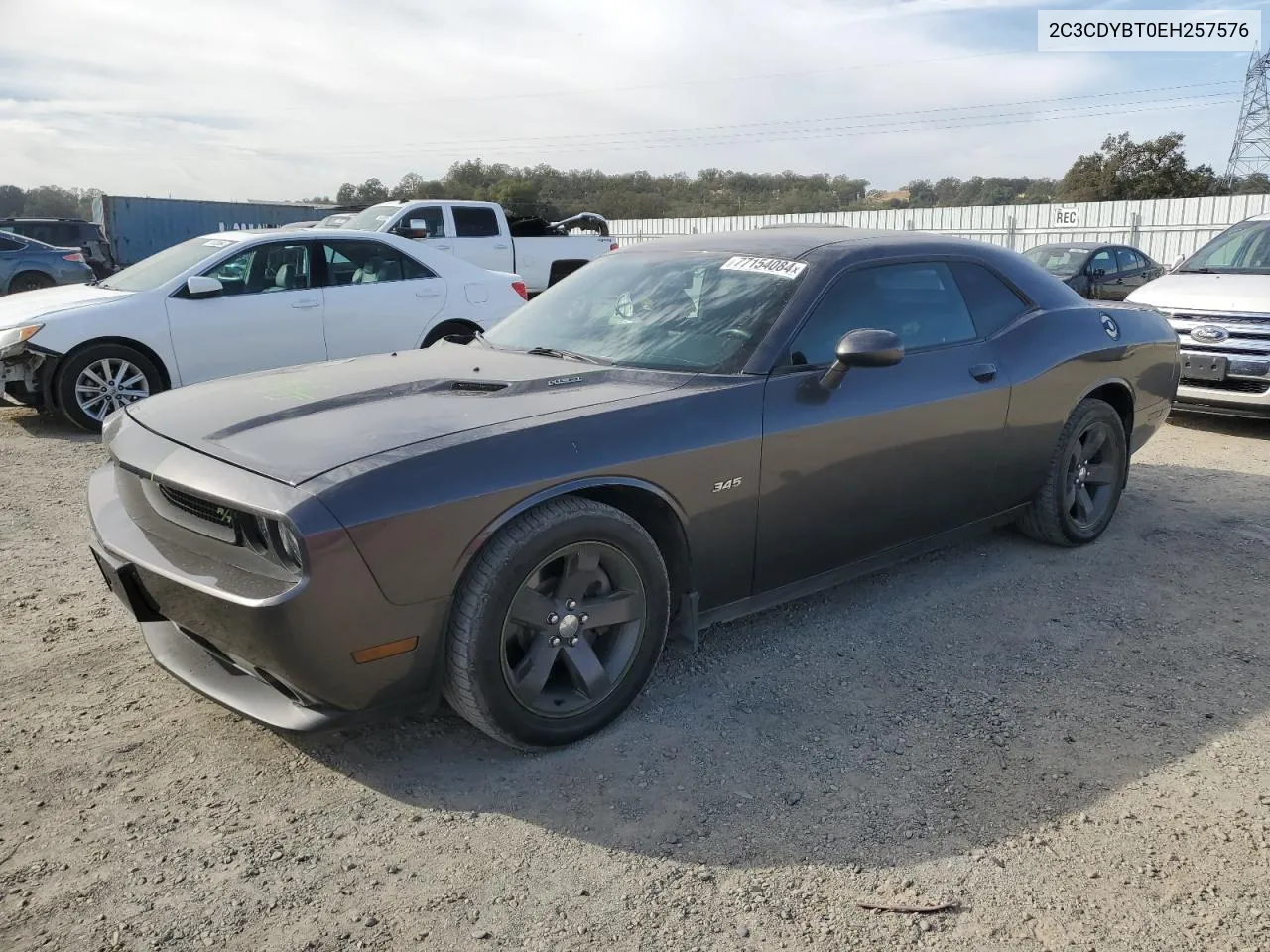 2C3CDYBT0EH257576 2014 Dodge Challenger R/T