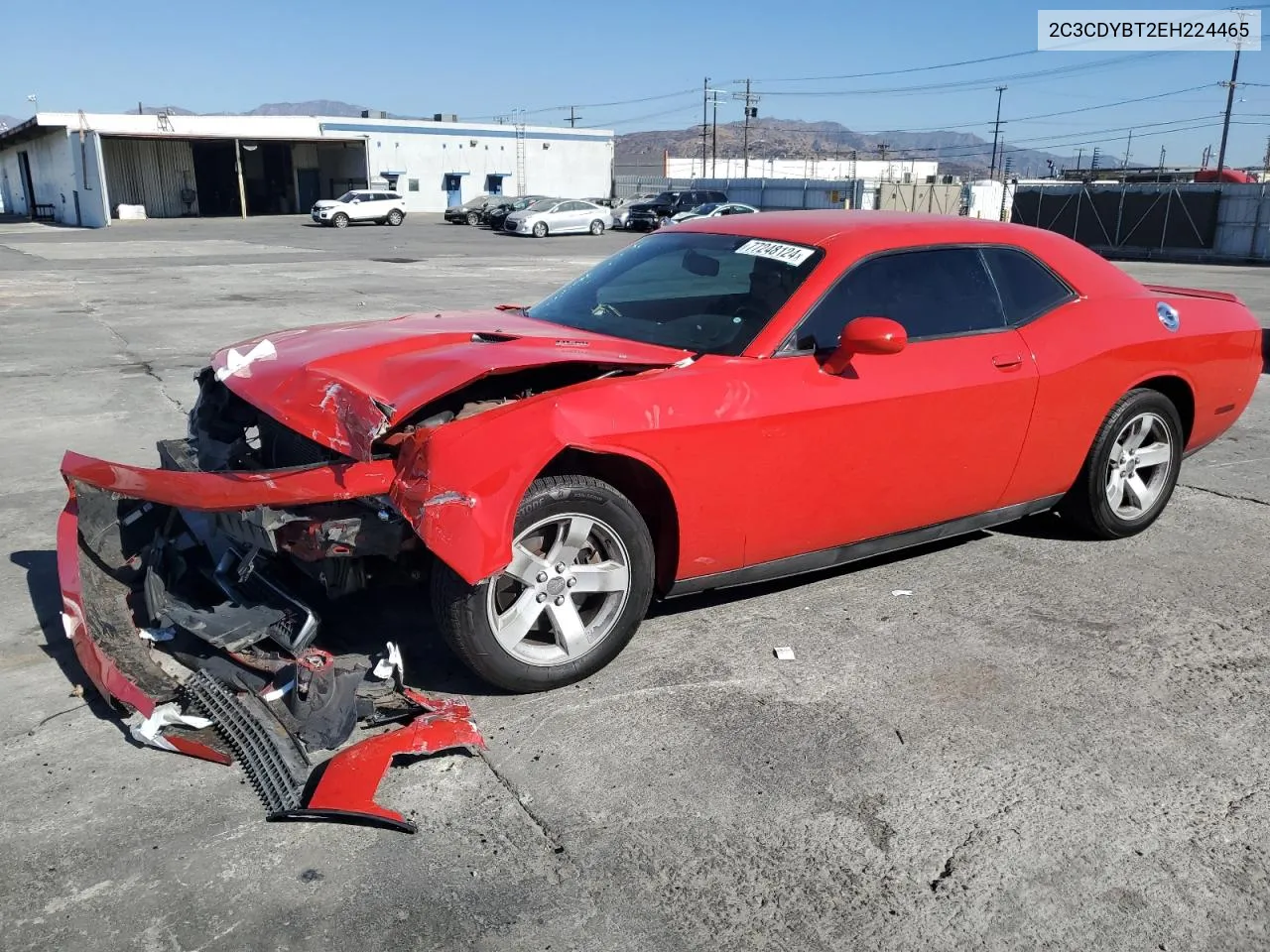 2014 Dodge Challenger R/T VIN: 2C3CDYBT2EH224465 Lot: 77248124