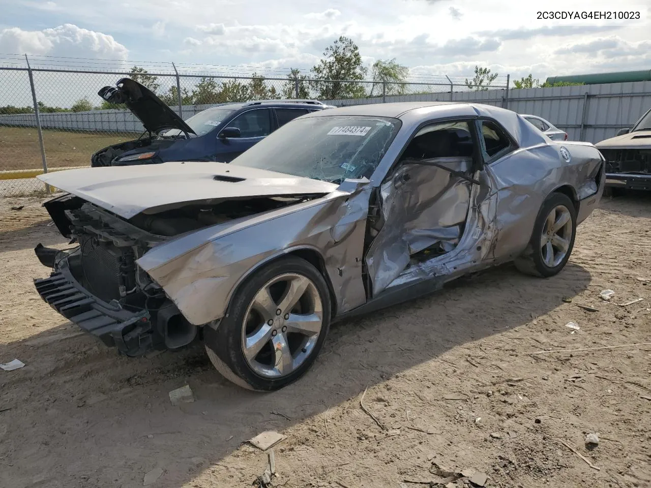 2014 Dodge Challenger Sxt VIN: 2C3CDYAG4EH210023 Lot: 77484374