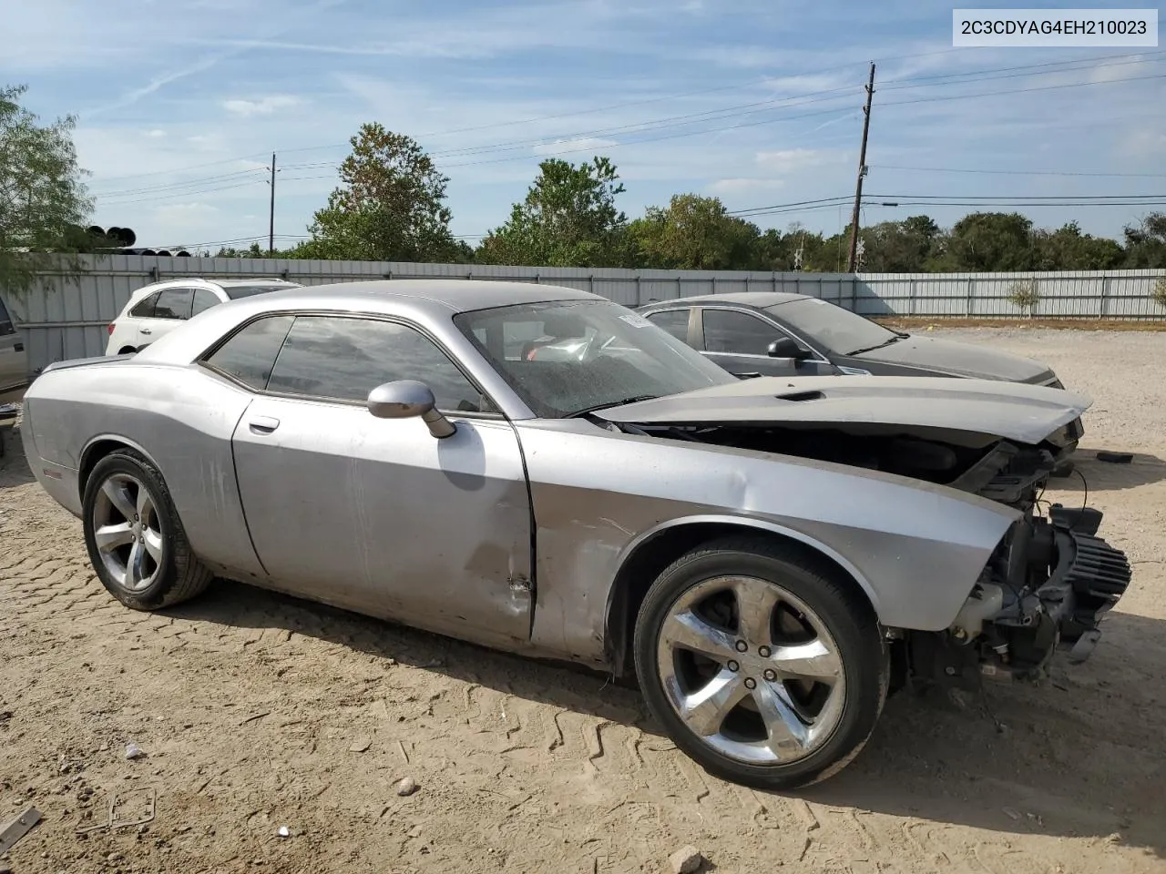 2014 Dodge Challenger Sxt VIN: 2C3CDYAG4EH210023 Lot: 77484374