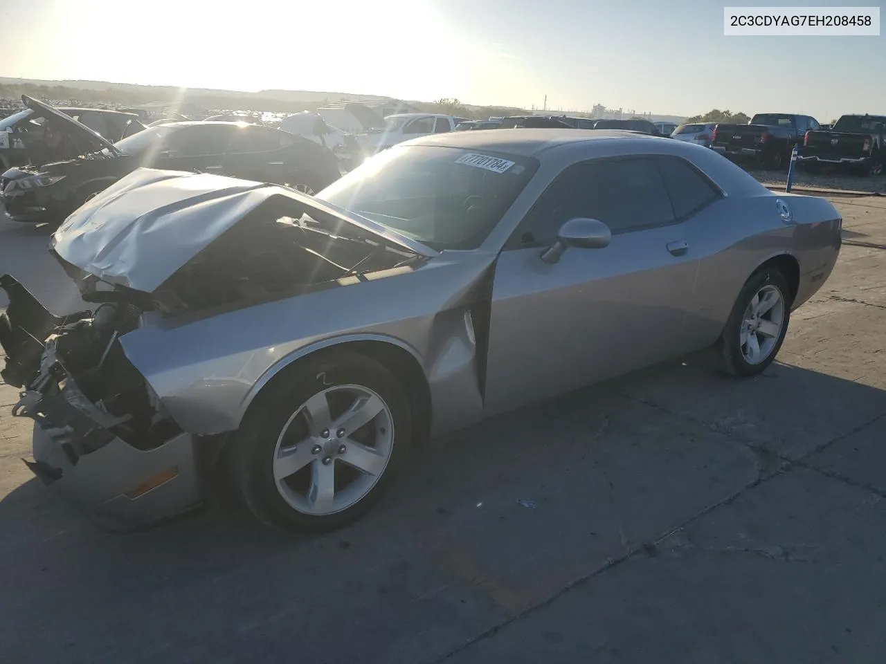 2C3CDYAG7EH208458 2014 Dodge Challenger Sxt