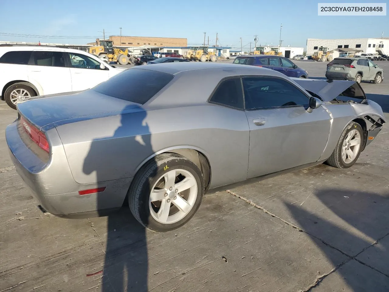 2C3CDYAG7EH208458 2014 Dodge Challenger Sxt