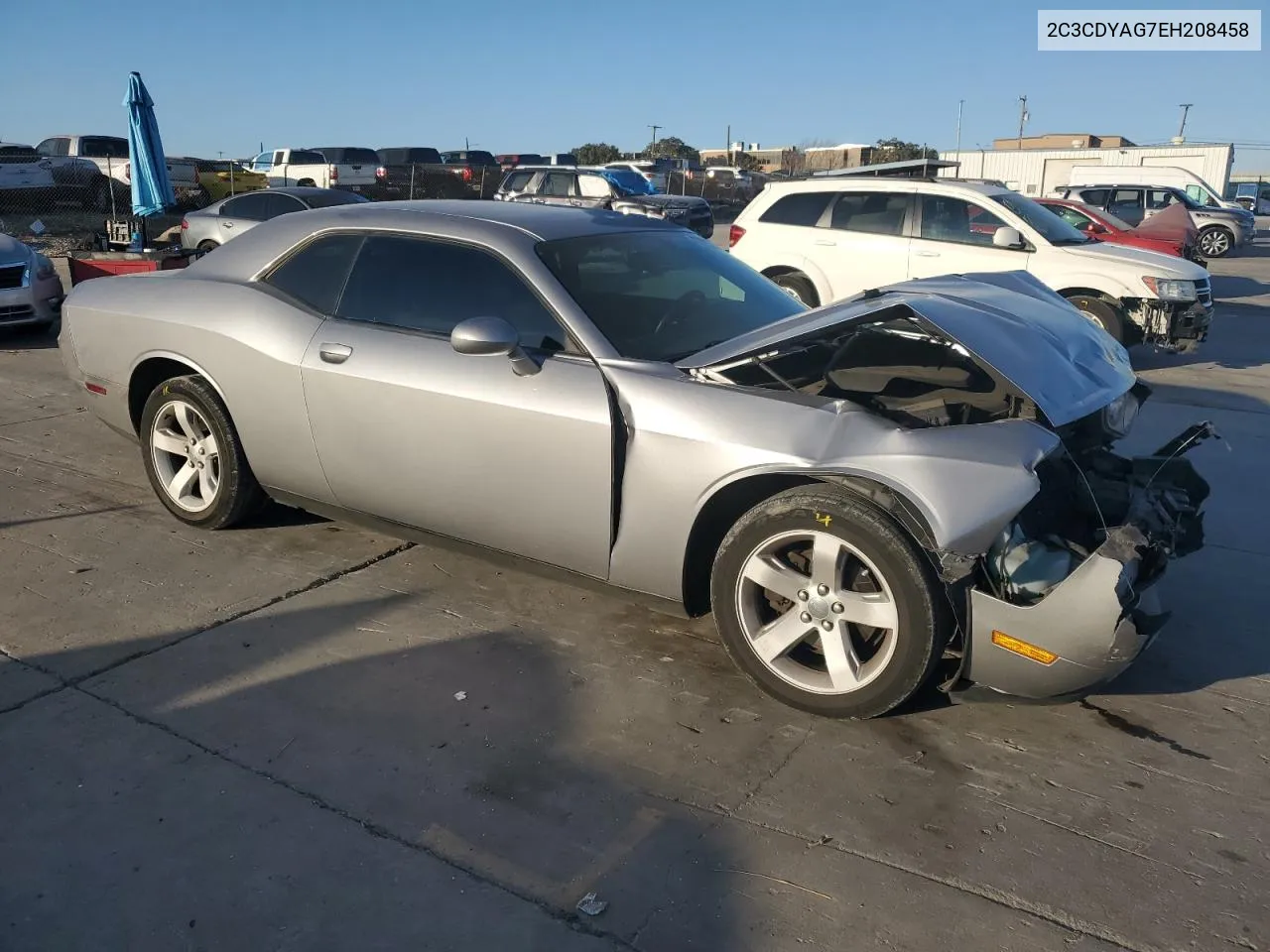 2C3CDYAG7EH208458 2014 Dodge Challenger Sxt