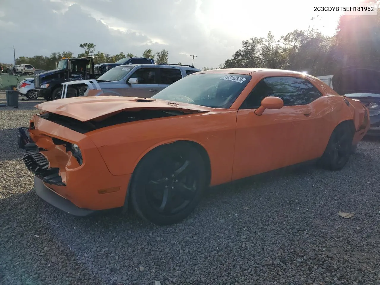 2014 Dodge Challenger R/T VIN: 2C3CDYBT5EH181952 Lot: 79722024