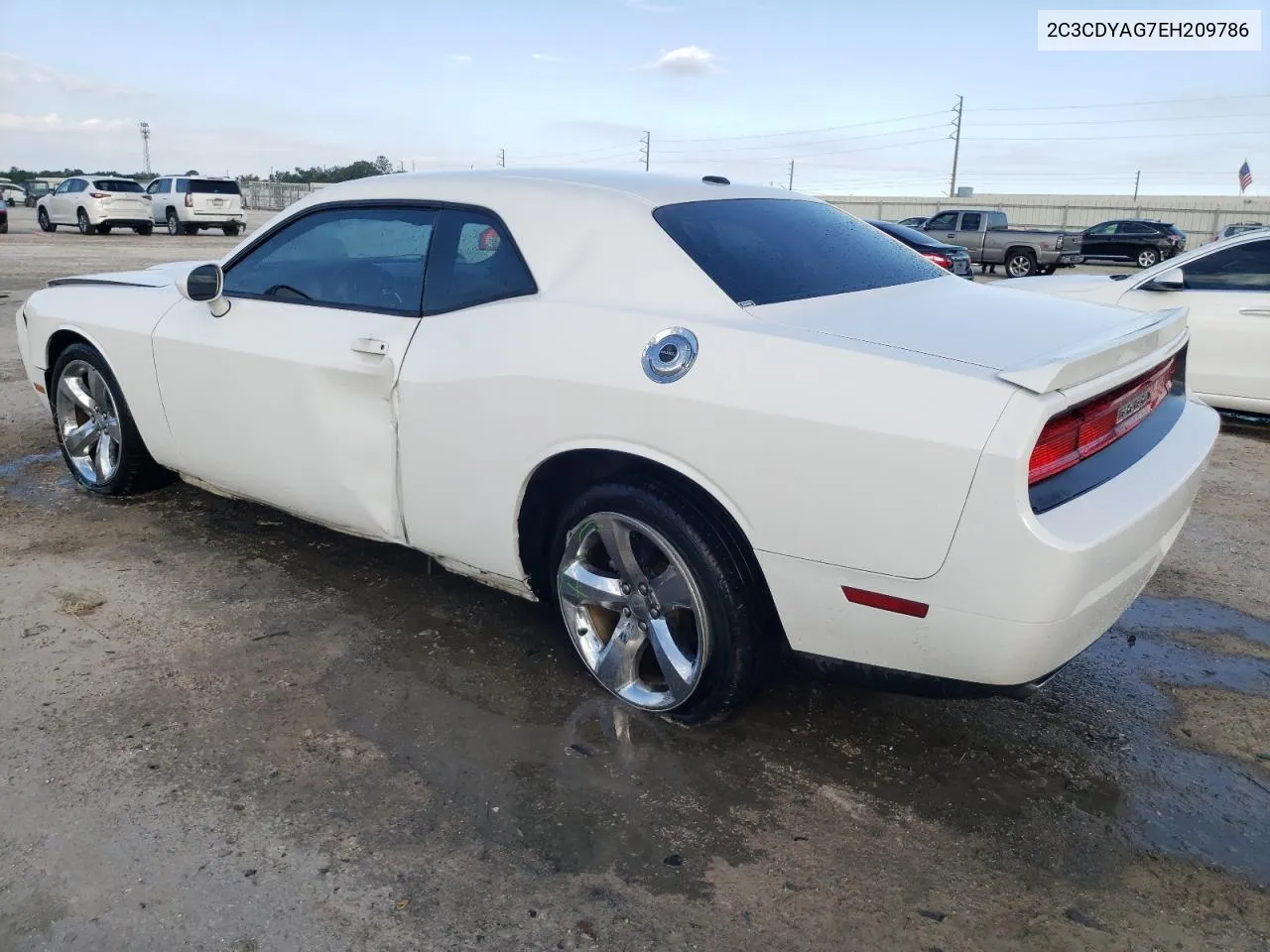 2014 Dodge Challenger Sxt VIN: 2C3CDYAG7EH209786 Lot: 80151564