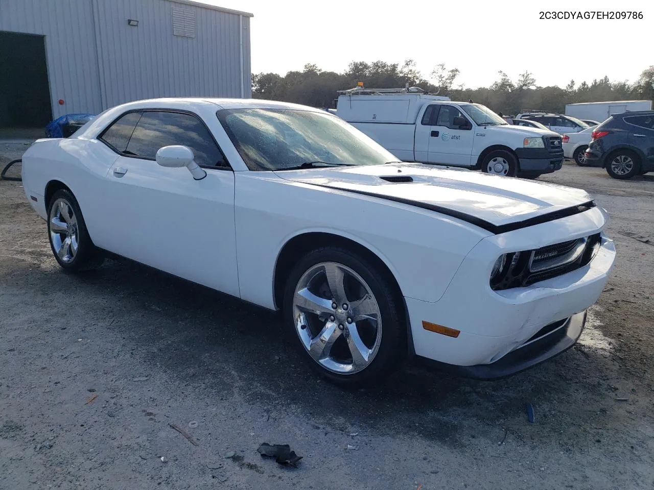 2014 Dodge Challenger Sxt VIN: 2C3CDYAG7EH209786 Lot: 80151564