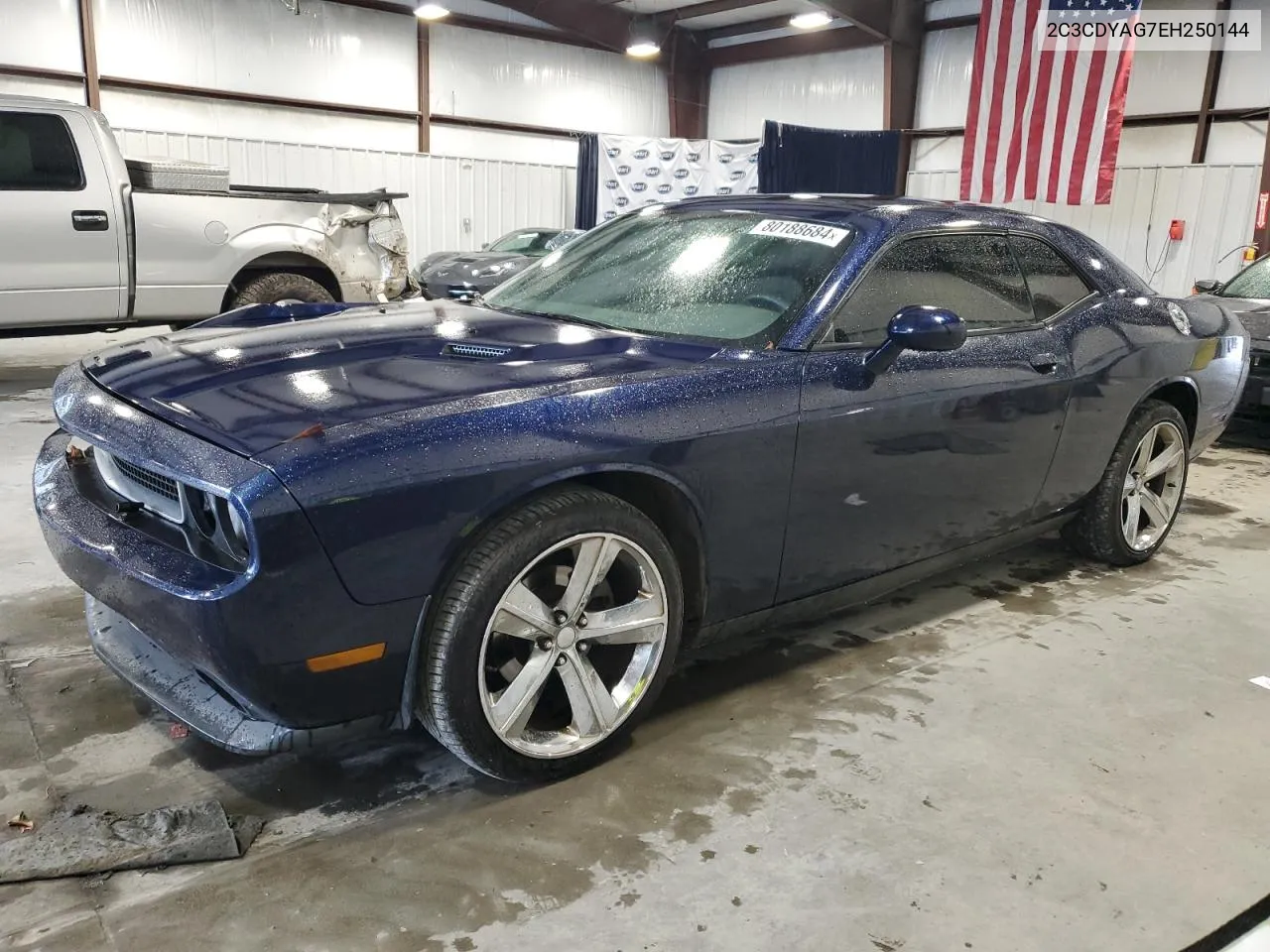 2C3CDYAG7EH250144 2014 Dodge Challenger Sxt