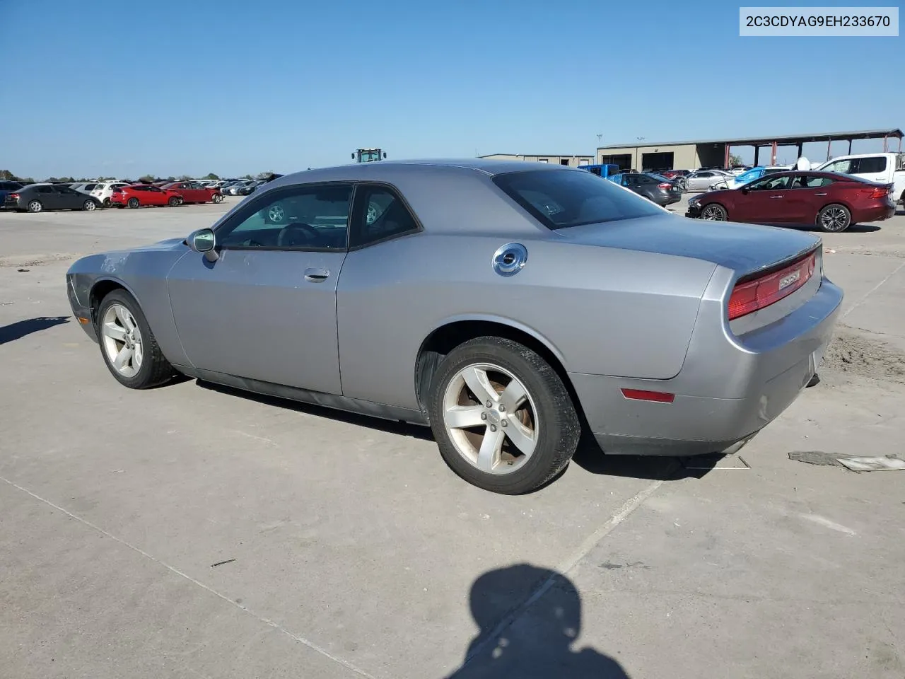 2014 Dodge Challenger Sxt VIN: 2C3CDYAG9EH233670 Lot: 80458274