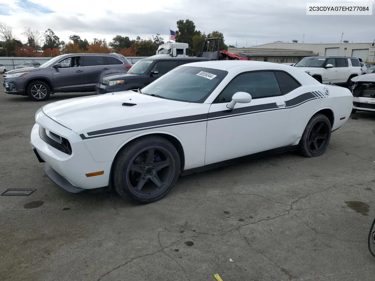 2014 Dodge Challenger Sxt VIN: 2C3CDYAG7EH277084 Lot: 80559344