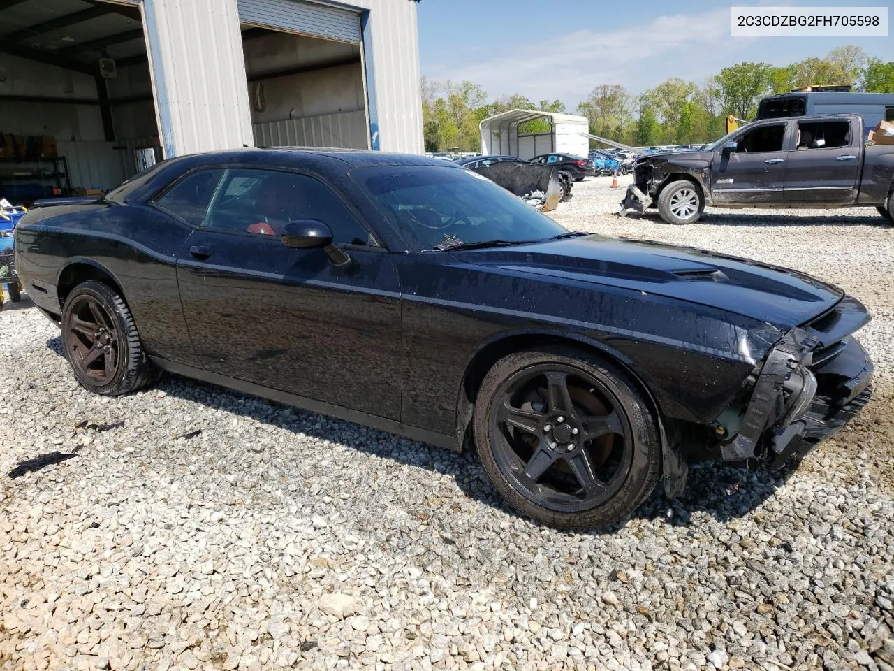 2015 Dodge Challenger Sxt Plus VIN: 2C3CDZBG2FH705598 Lot: 49957954