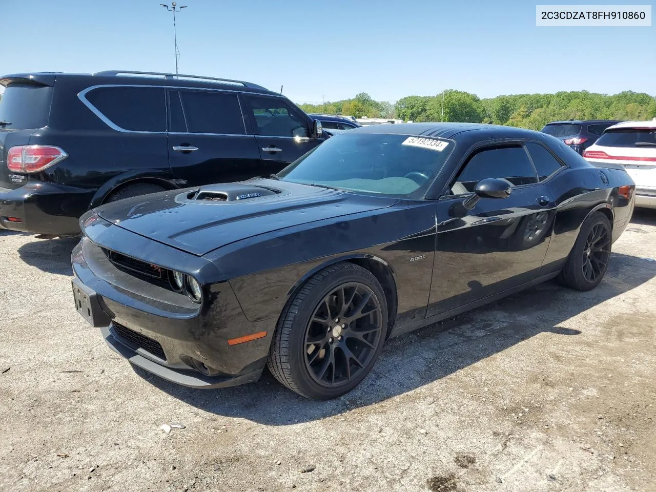 2C3CDZAT8FH910860 2015 Dodge Challenger Sxt