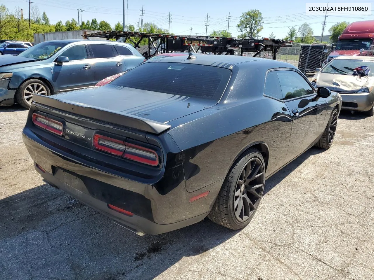 2C3CDZAT8FH910860 2015 Dodge Challenger Sxt