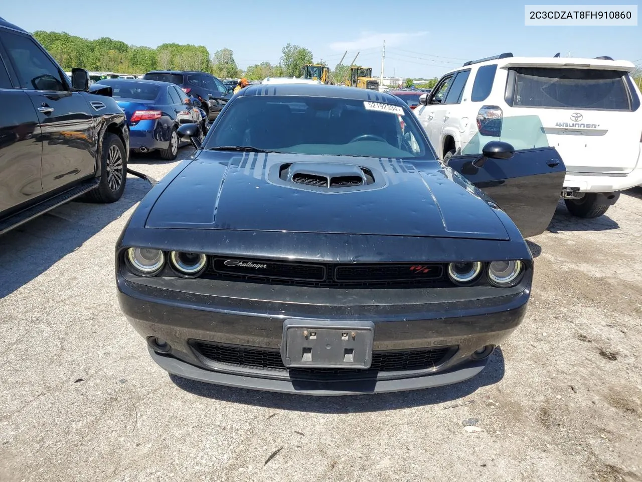 2C3CDZAT8FH910860 2015 Dodge Challenger Sxt