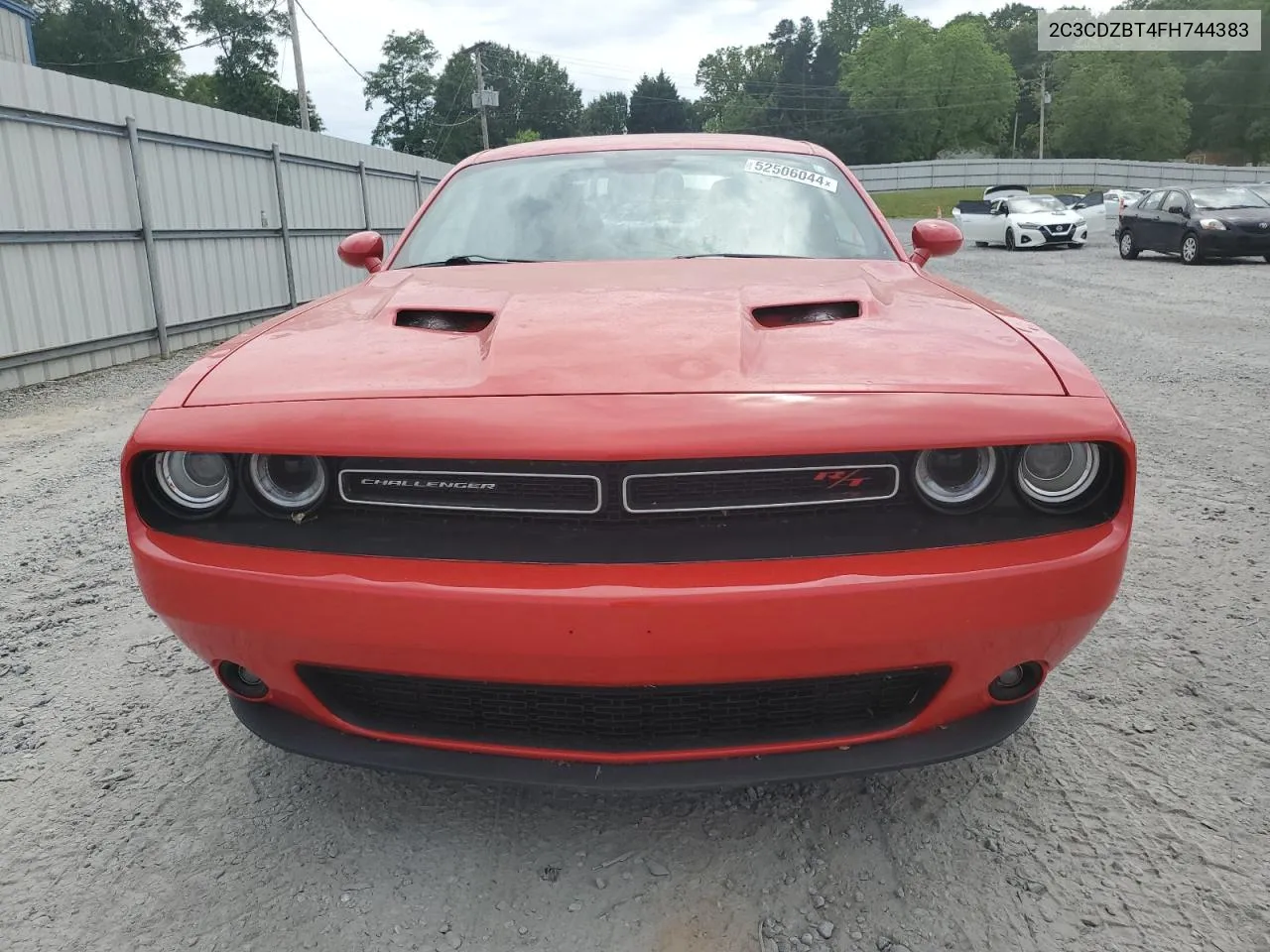 2C3CDZBT4FH744383 2015 Dodge Challenger Sxt Plus