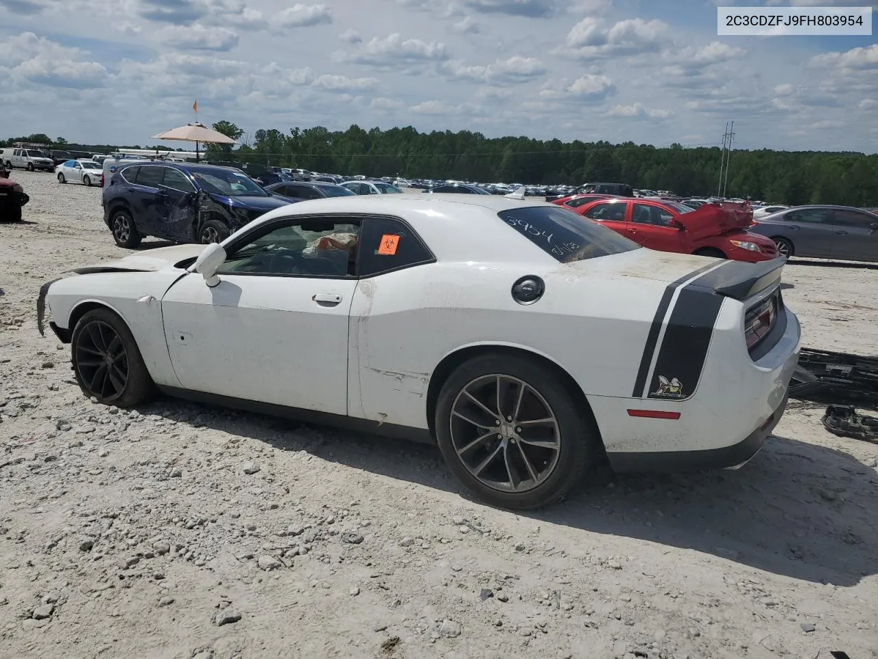 2015 Dodge Challenger R/T Scat Pack VIN: 2C3CDZFJ9FH803954 Lot: 53405264