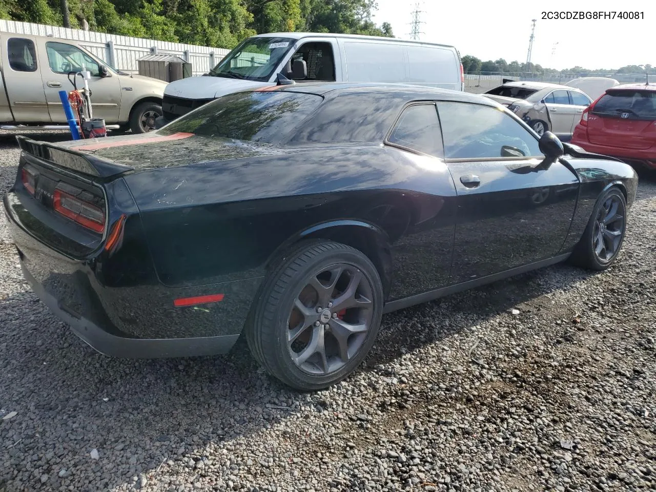 2015 Dodge Challenger Sxt Plus VIN: 2C3CDZBG8FH740081 Lot: 57336204