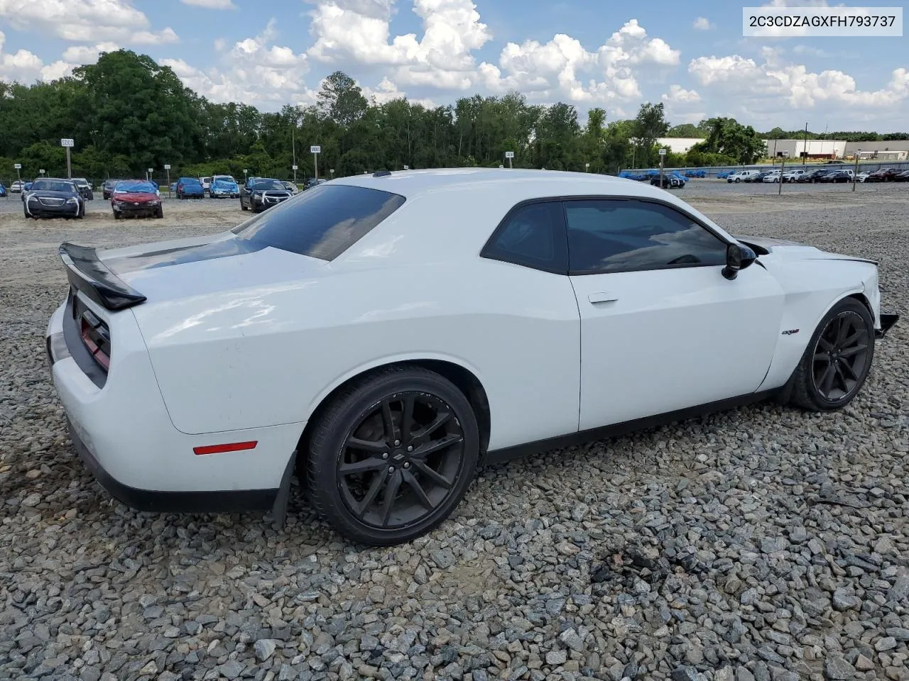 2015 Dodge Challenger Sxt VIN: 2C3CDZAGXFH793737 Lot: 57853114