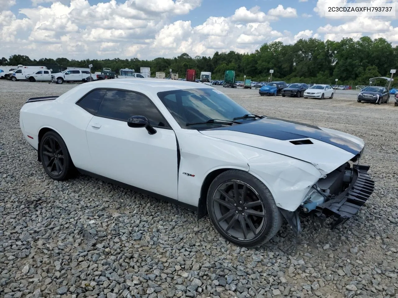 2015 Dodge Challenger Sxt VIN: 2C3CDZAGXFH793737 Lot: 57853114