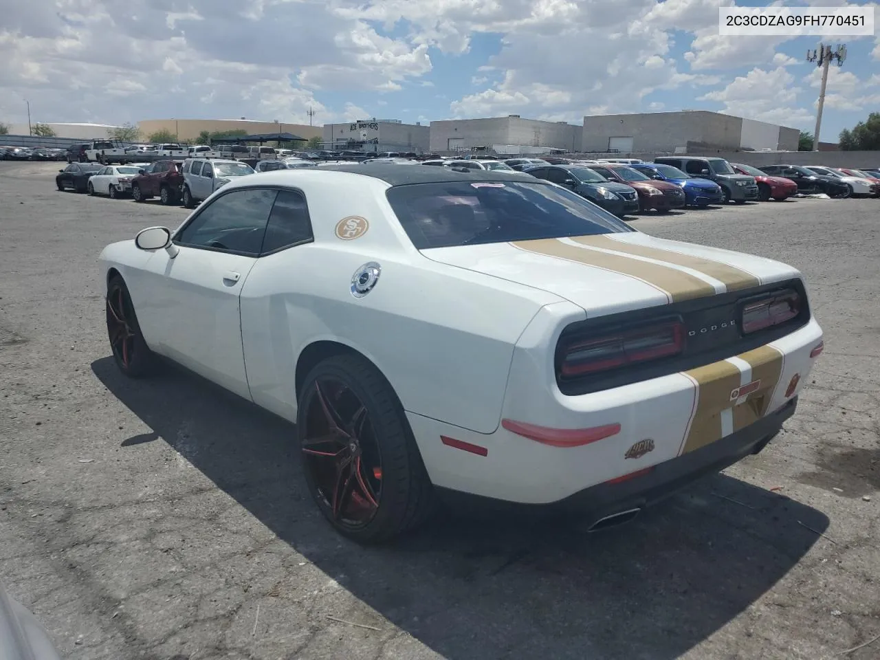 2C3CDZAG9FH770451 2015 Dodge Challenger Sxt