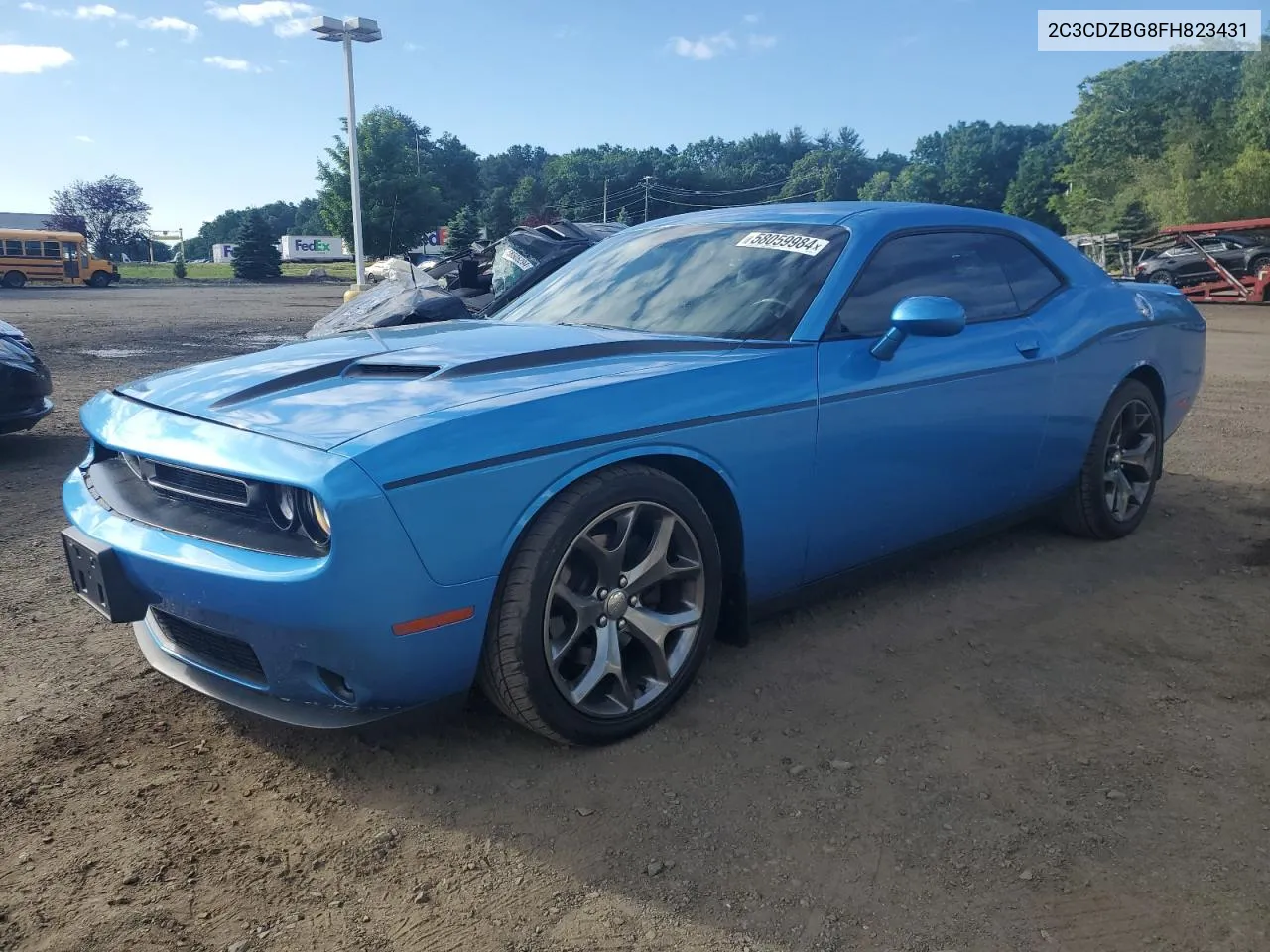 2015 Dodge Challenger Sxt Plus VIN: 2C3CDZBG8FH823431 Lot: 58059984