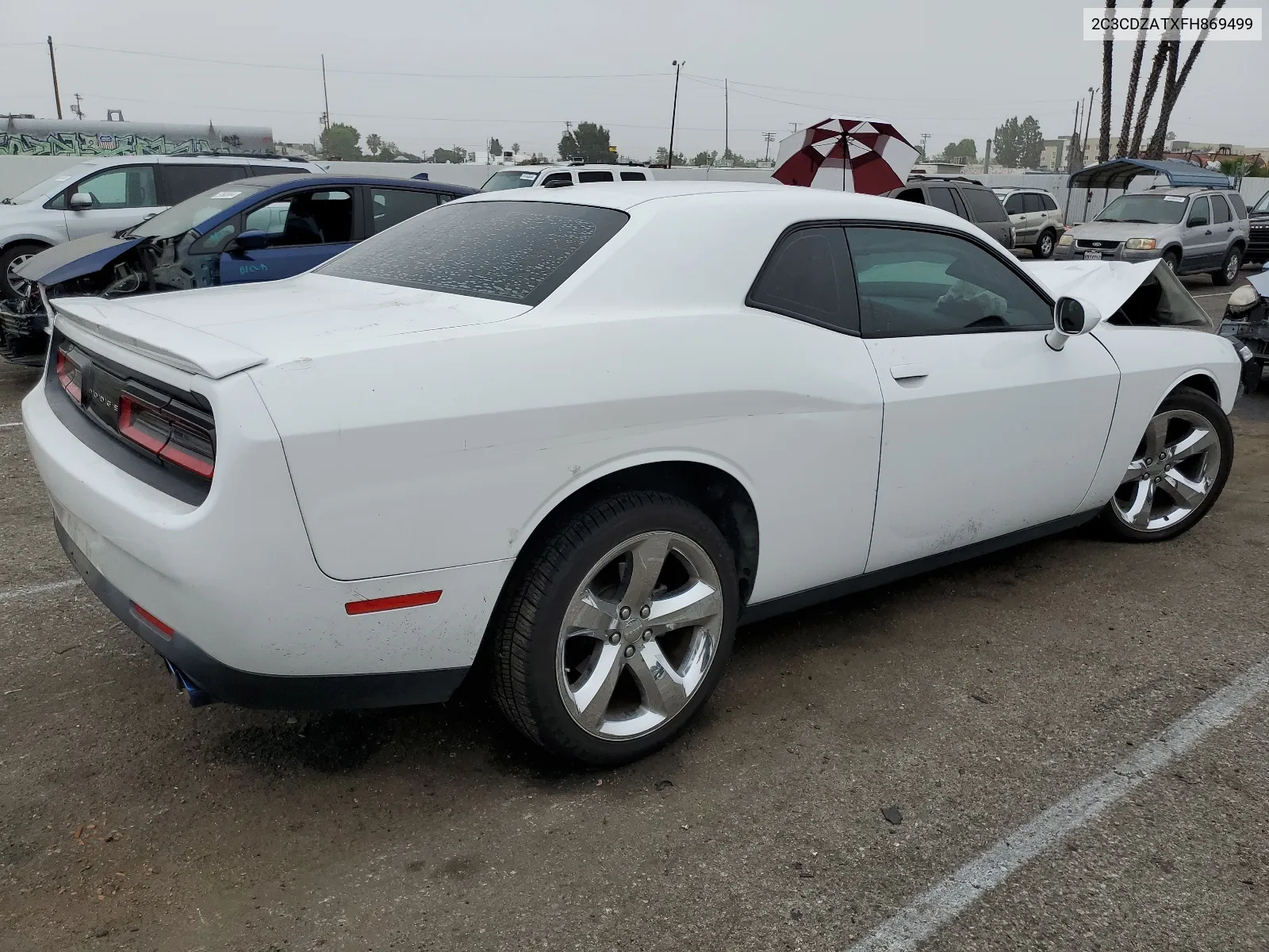 2015 Dodge Challenger Sxt VIN: 2C3CDZATXFH869499 Lot: 58174824