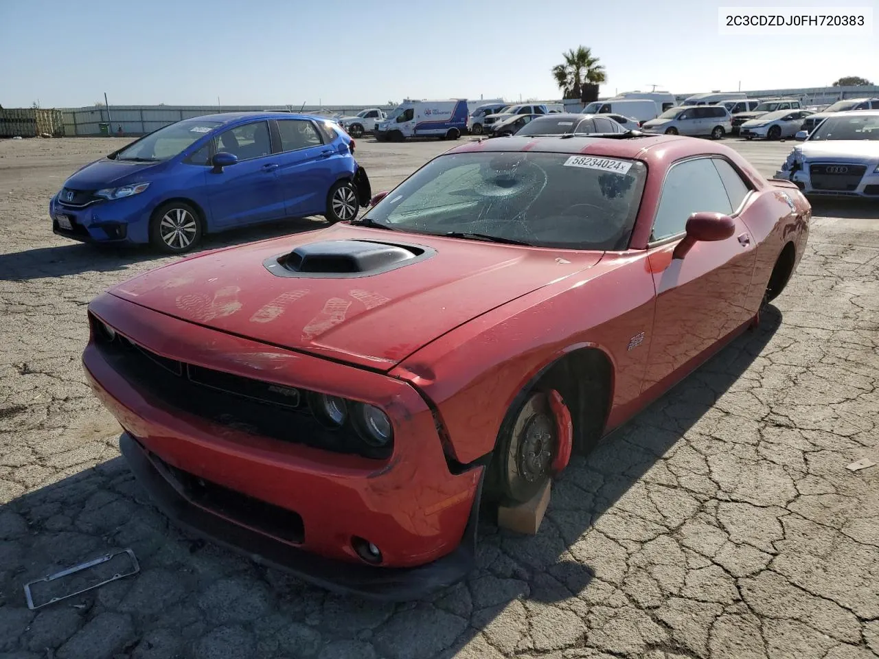 2C3CDZDJ0FH720383 2015 Dodge Challenger Srt 392