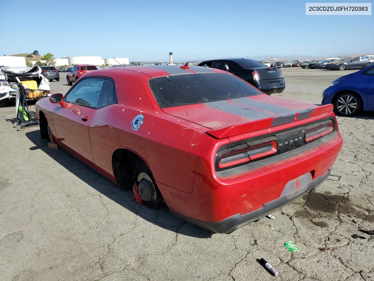 2015 Dodge Challenger Srt 392 VIN: 2C3CDZDJ0FH720383 Lot: 58234024