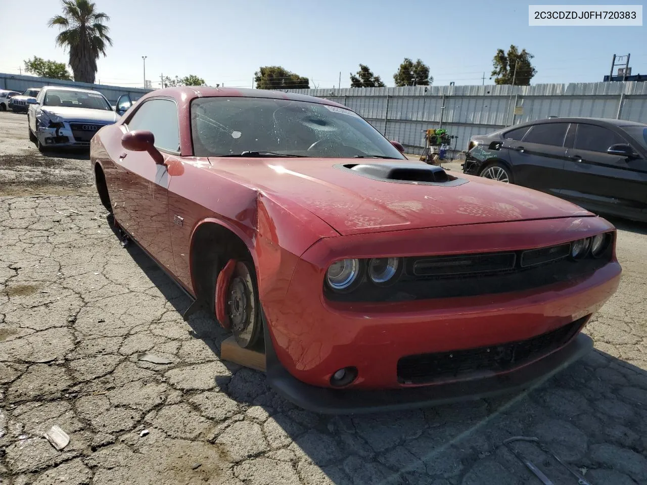 2C3CDZDJ0FH720383 2015 Dodge Challenger Srt 392