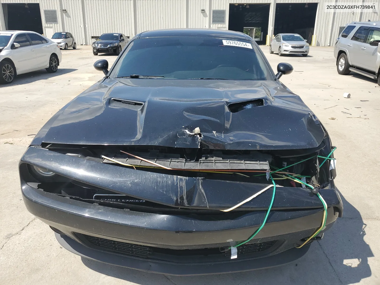 2C3CDZAGXFH739841 2015 Dodge Challenger Sxt