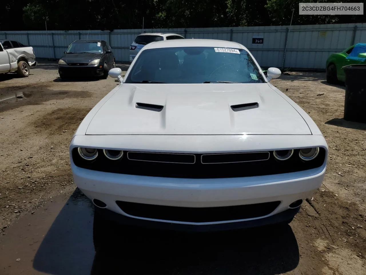 2C3CDZBG4FH704663 2015 Dodge Challenger Sxt Plus