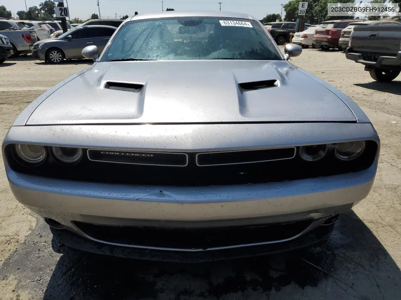 2015 Dodge Challenger Sxt Plus VIN: 2C3CDZBG9FH912456 Lot: 63134664