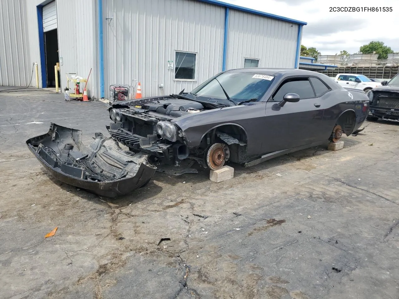 2015 Dodge Challenger Sxt Plus VIN: 2C3CDZBG1FH861535 Lot: 63676484