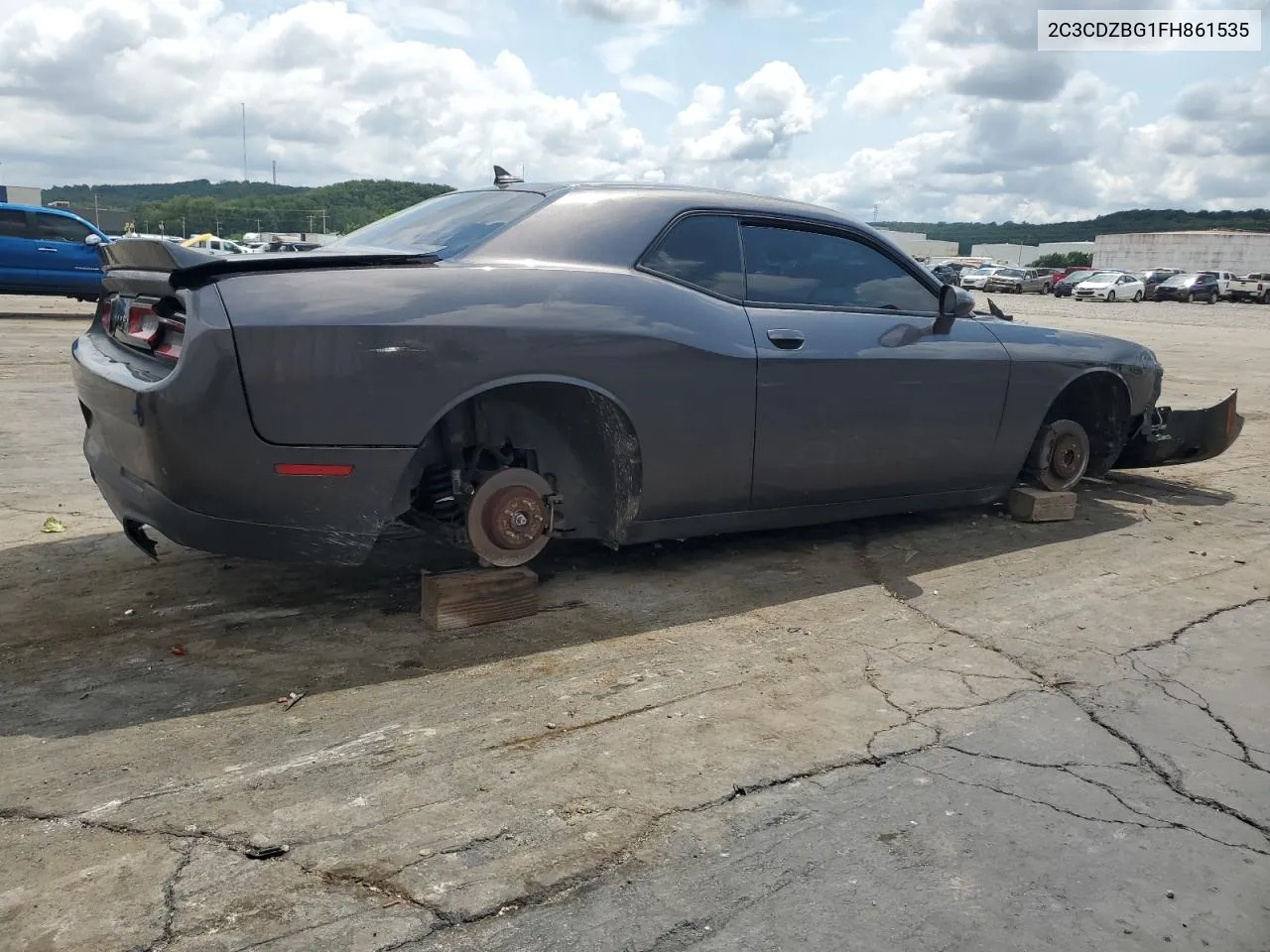 2015 Dodge Challenger Sxt Plus VIN: 2C3CDZBG1FH861535 Lot: 63676484