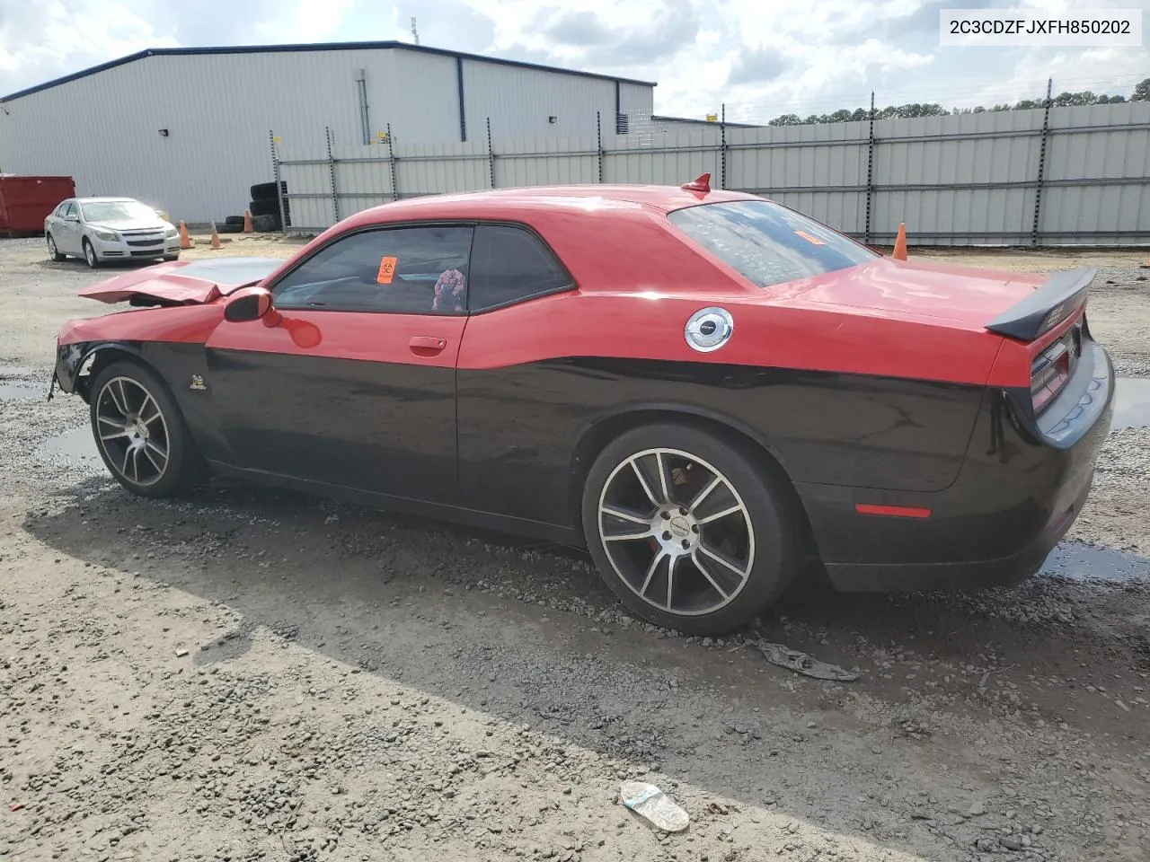 2015 Dodge Challenger R/T Scat Pack VIN: 2C3CDZFJXFH850202 Lot: 65800724