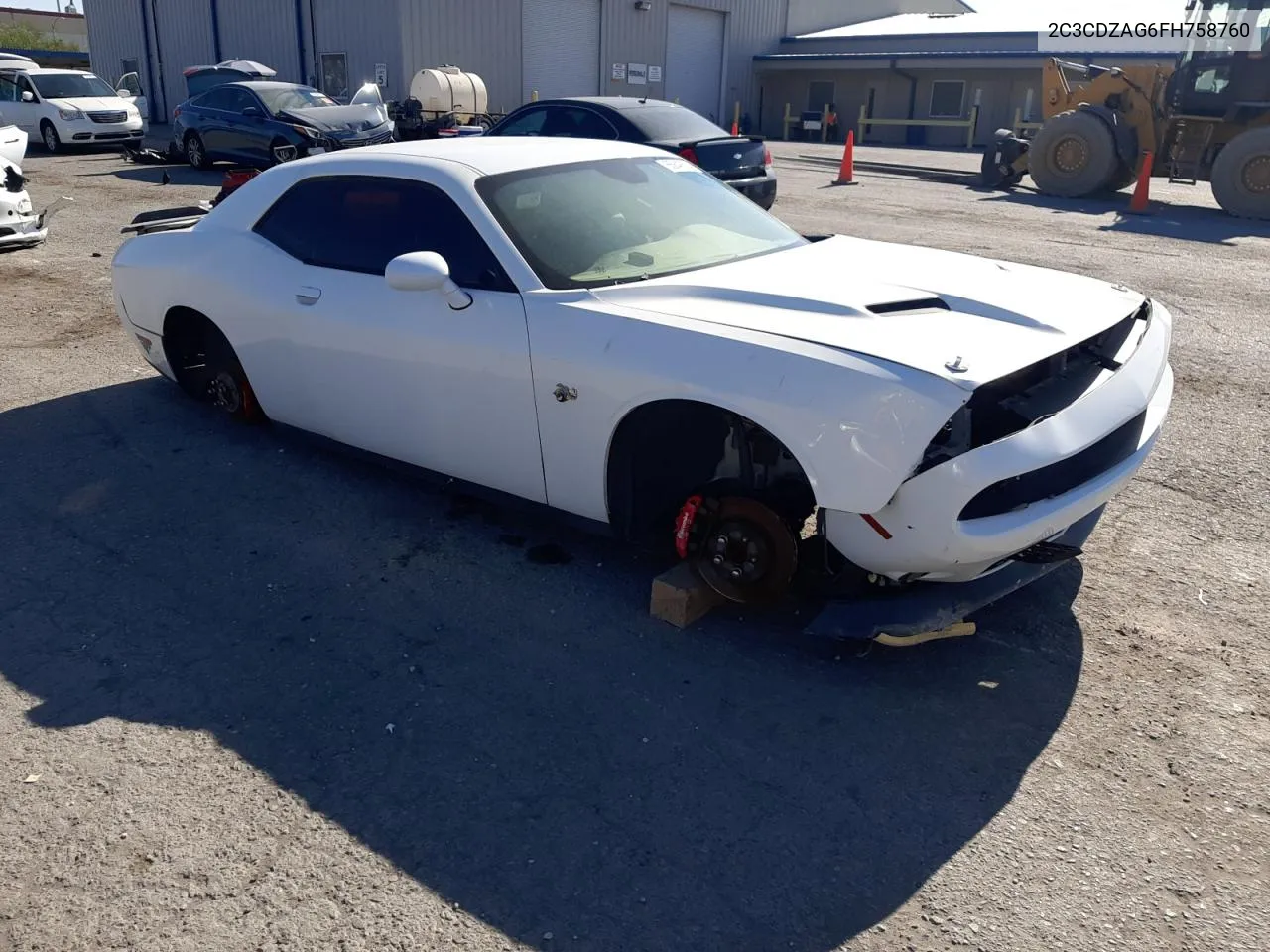 2C3CDZAG6FH758760 2015 Dodge Challenger Sxt