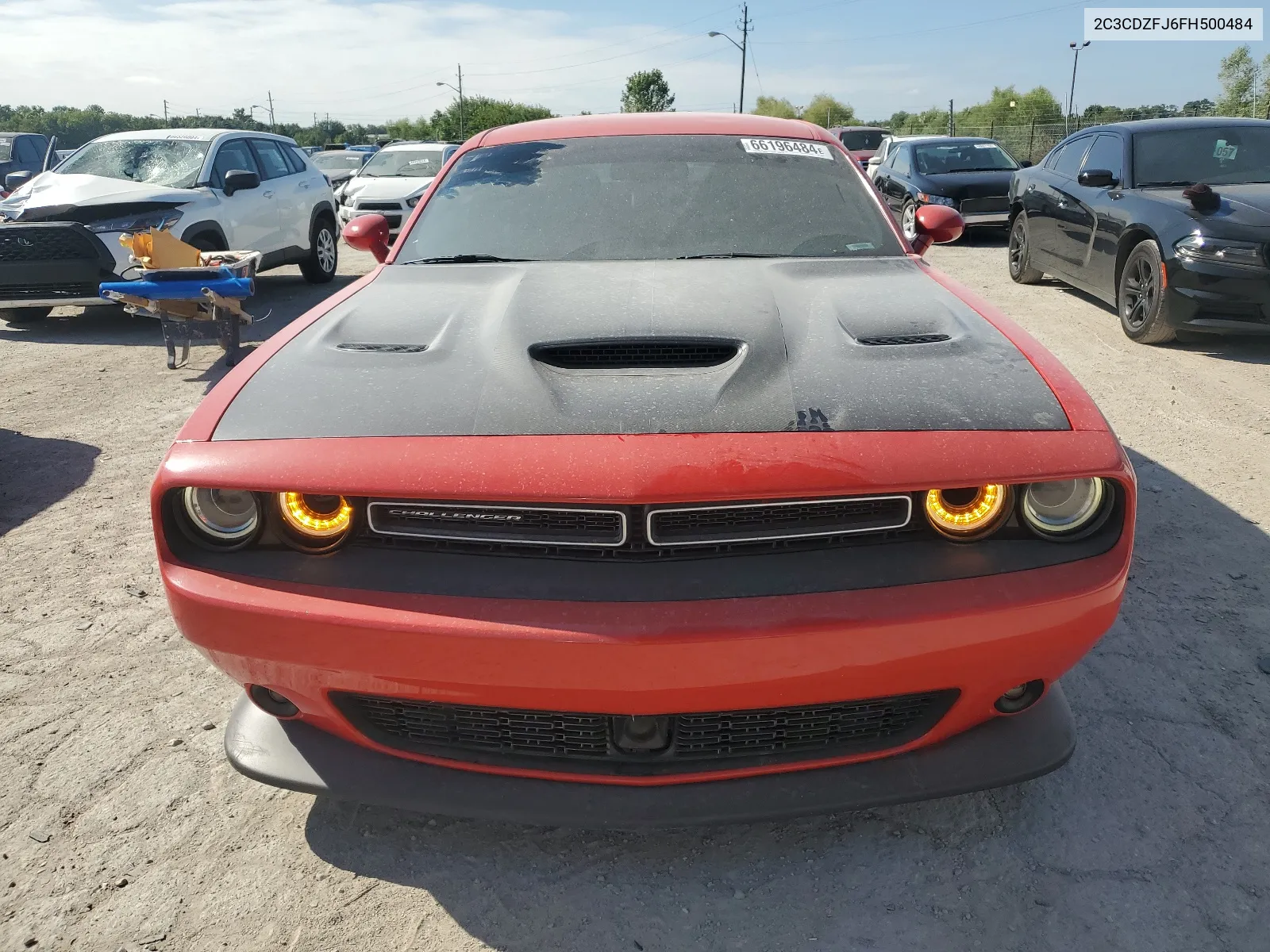 2015 Dodge Challenger R/T Scat Pack VIN: 2C3CDZFJ6FH500484 Lot: 66196484