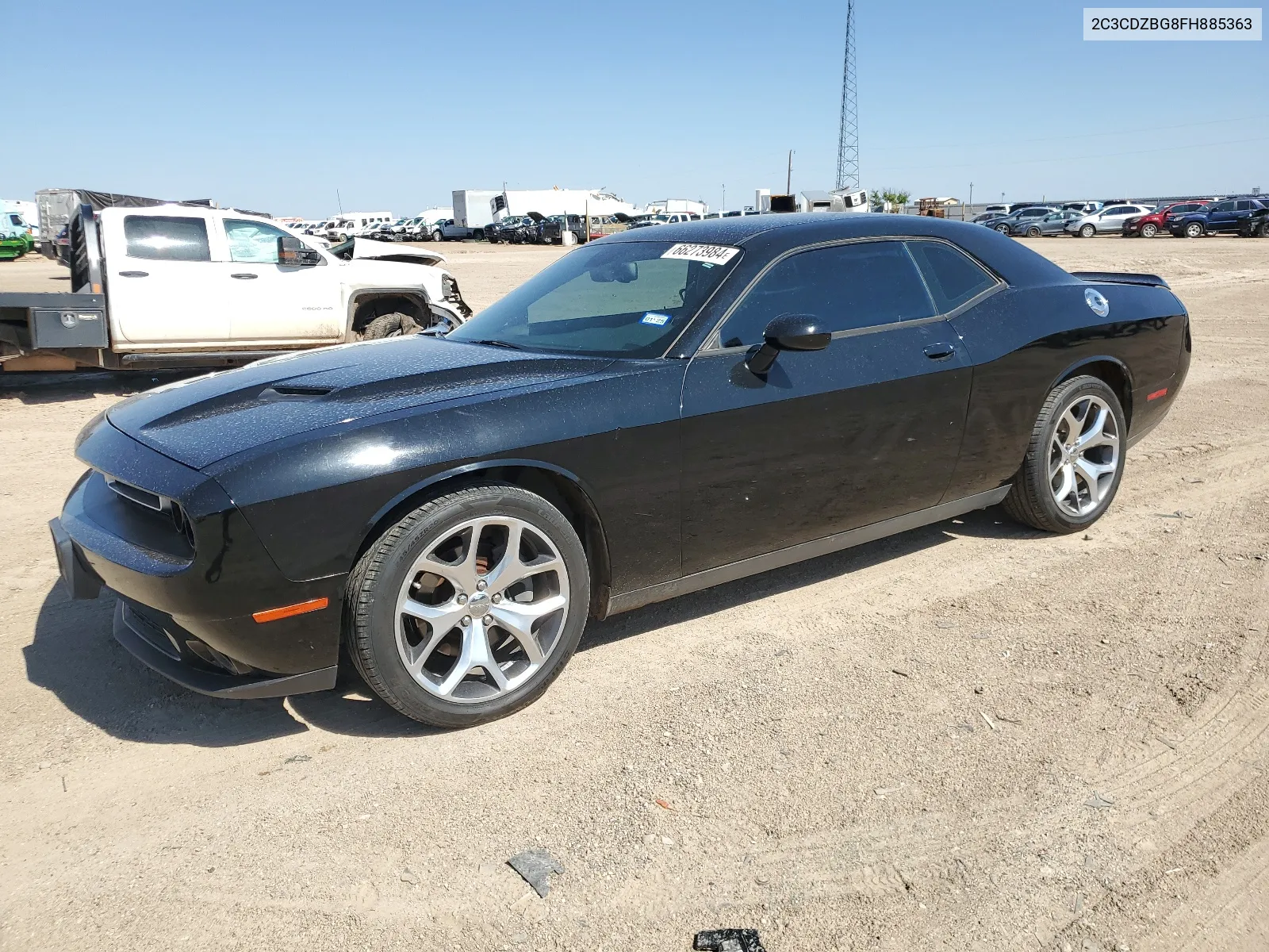 2015 Dodge Challenger Sxt Plus VIN: 2C3CDZBG8FH885363 Lot: 66273984