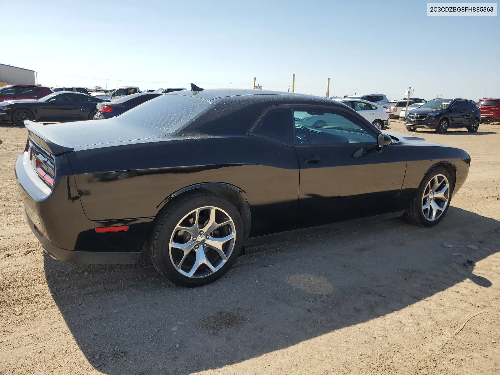 2015 Dodge Challenger Sxt Plus VIN: 2C3CDZBG8FH885363 Lot: 66273984