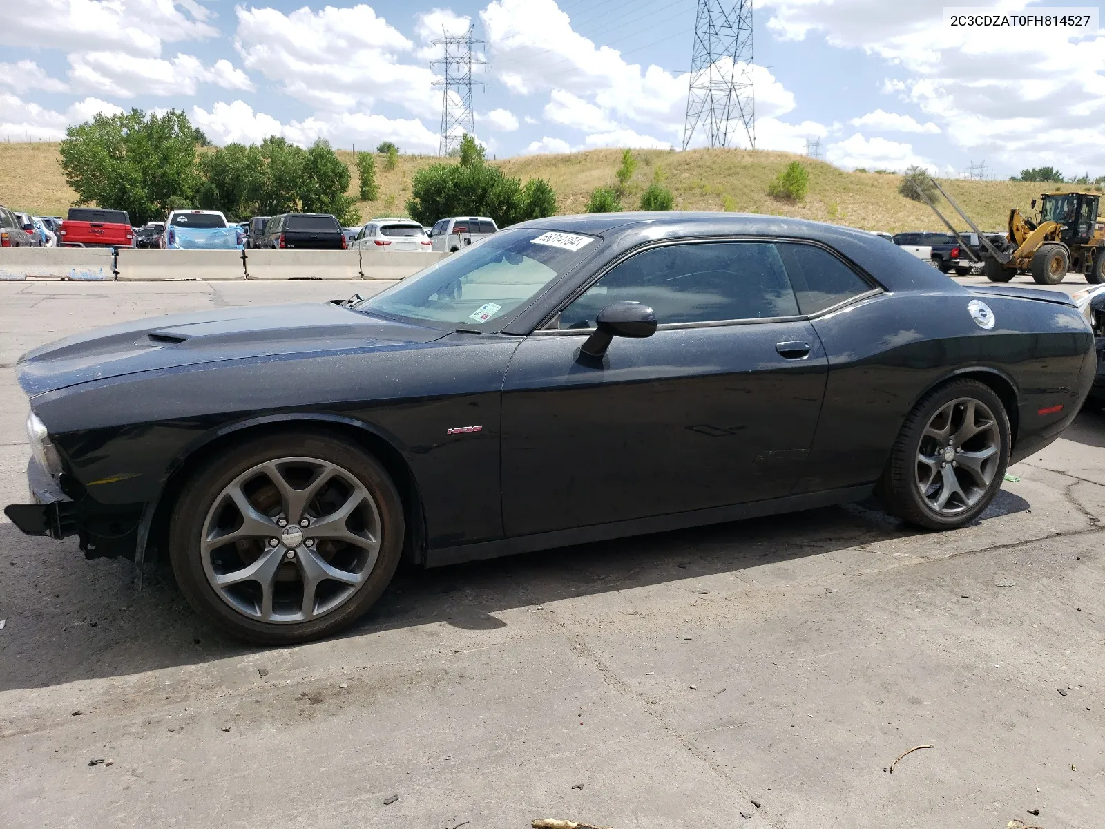 2015 Dodge Challenger Sxt VIN: 2C3CDZAT0FH814527 Lot: 66314104