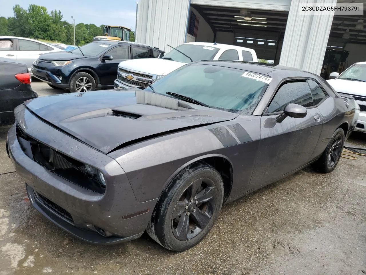 2015 Dodge Challenger Sxt VIN: 2C3CDZAG5FH793791 Lot: 66327474