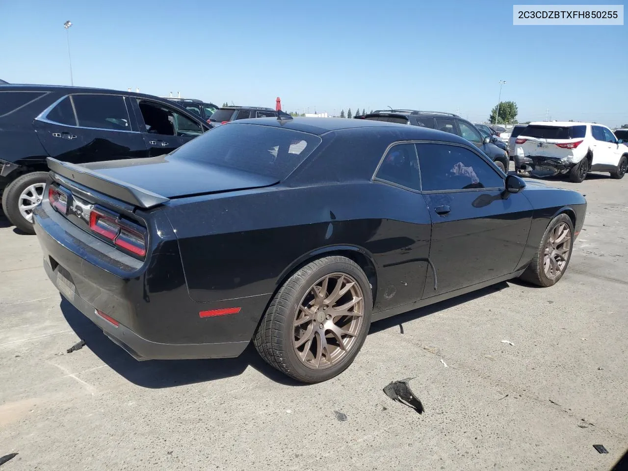 2C3CDZBTXFH850255 2015 Dodge Challenger Sxt Plus