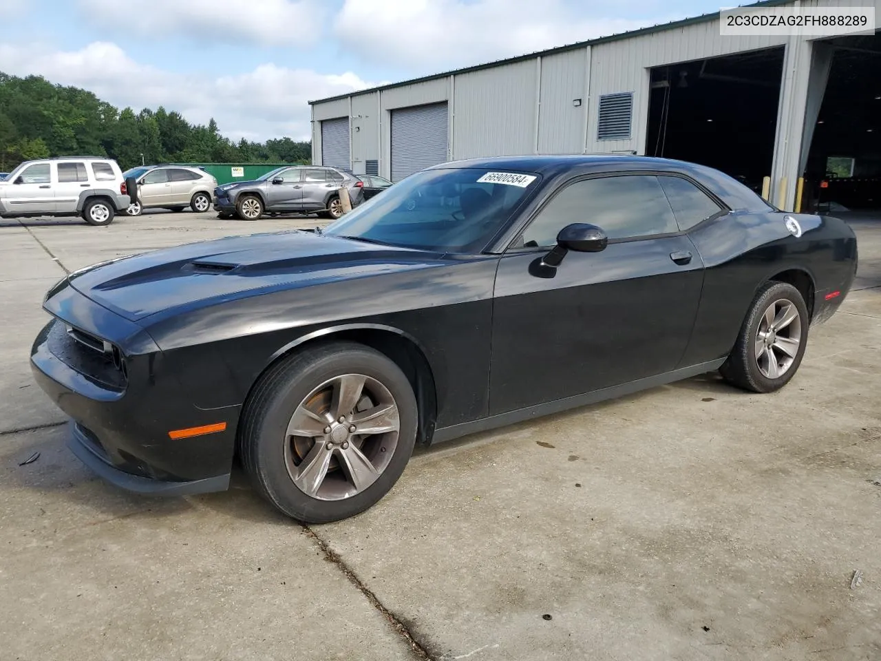 2015 Dodge Challenger Sxt VIN: 2C3CDZAG2FH888289 Lot: 66900584