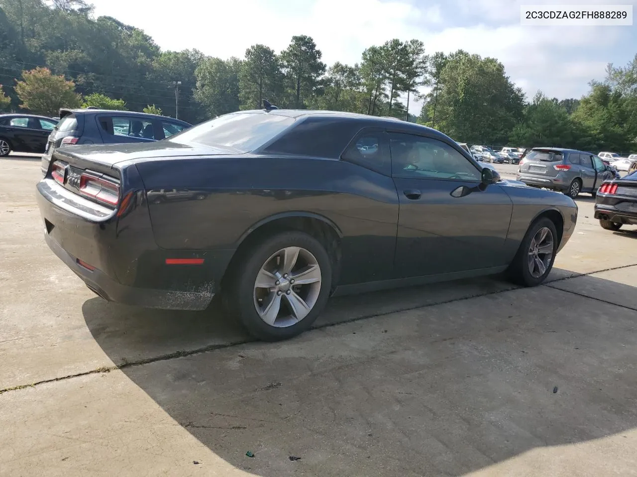 2015 Dodge Challenger Sxt VIN: 2C3CDZAG2FH888289 Lot: 66900584