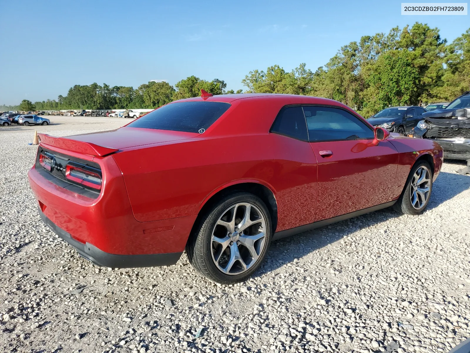 2C3CDZBG2FH723809 2015 Dodge Challenger Sxt Plus