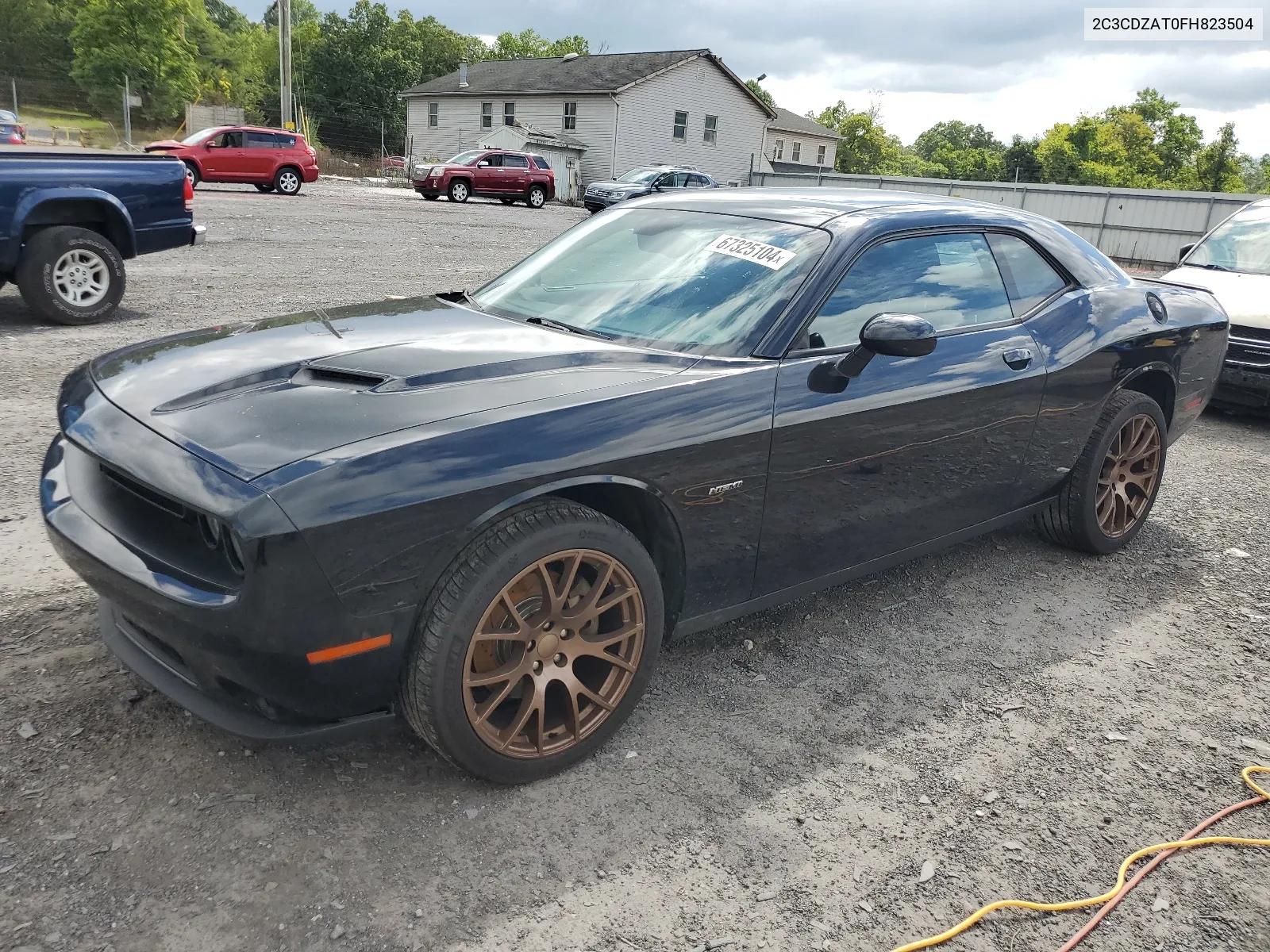 2015 Dodge Challenger Sxt VIN: 2C3CDZAT0FH823504 Lot: 67325104