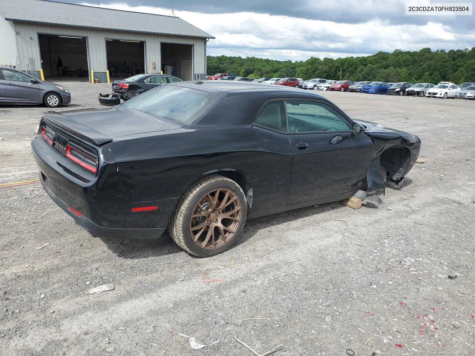 2015 Dodge Challenger Sxt VIN: 2C3CDZAT0FH823504 Lot: 67325104