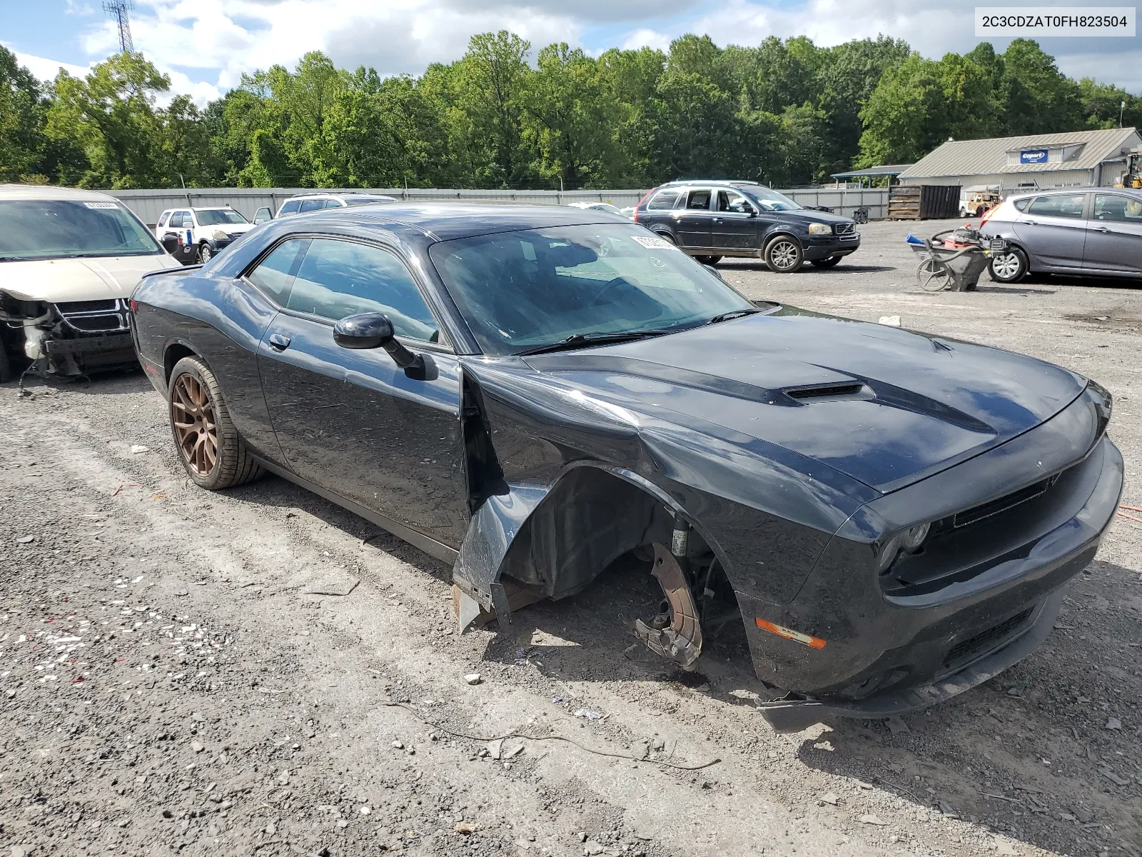 2015 Dodge Challenger Sxt VIN: 2C3CDZAT0FH823504 Lot: 67325104