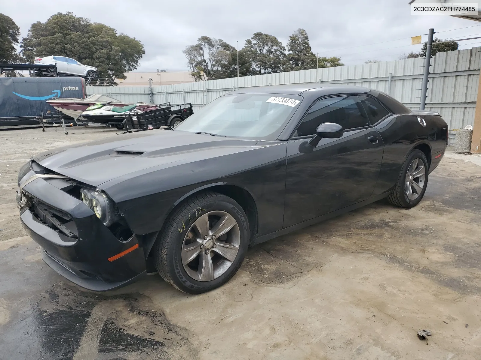 2015 Dodge Challenger Sxt VIN: 2C3CDZAG2FH774485 Lot: 67733074